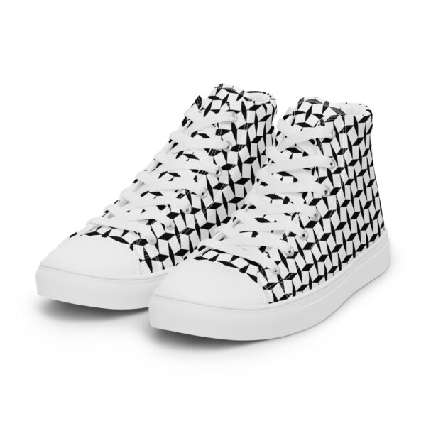 womens-high-top-canvas-shoes-white-left-front-6925f45ba90a0.jpg Women’s Rockefeller High Tops