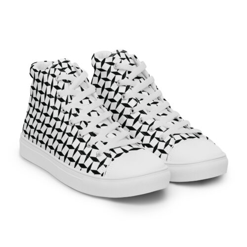 womens-high-top-canvas-shoes-white-right-front-6925f45baf090.jpg Women’s Rockefeller High Tops