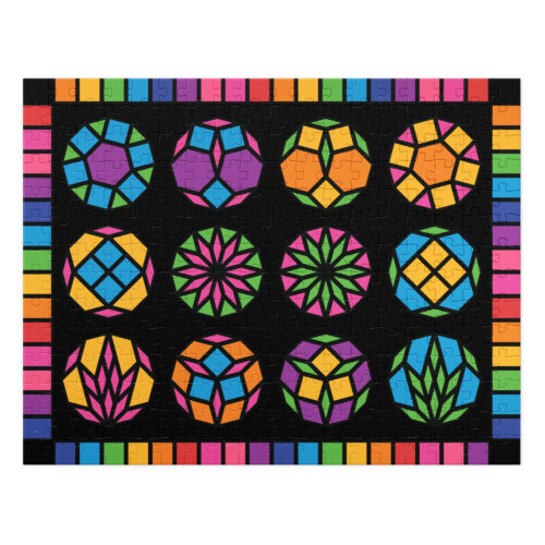 Dodecagon Dozen Jigsaw Puzzle